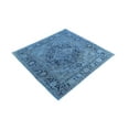 thumbnail image 7 of Hand Knotted Overdye Wool Rug - 4'1'' x 4'4'', 7 of 7