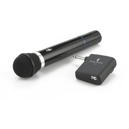 Refurbished Singing Machine SMM-107 Wireless Uni-directional Dynamic Karaoke Microphone with VHF