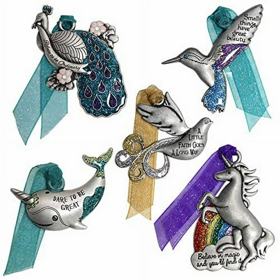 Color My World Pewter Ornament Collection