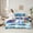 Dodger Blue, variant on Feelyou Xmas Tree Bedding Comforter Set 7pcs, Princess Pink Bowknot Full Bedding Set