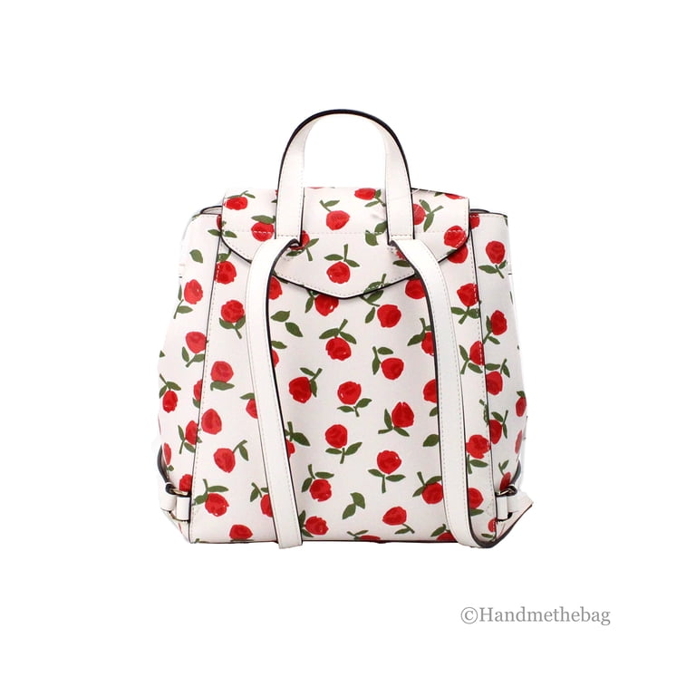 Kate Spade Lizzie Medium Festive Rosette Leather Flap 