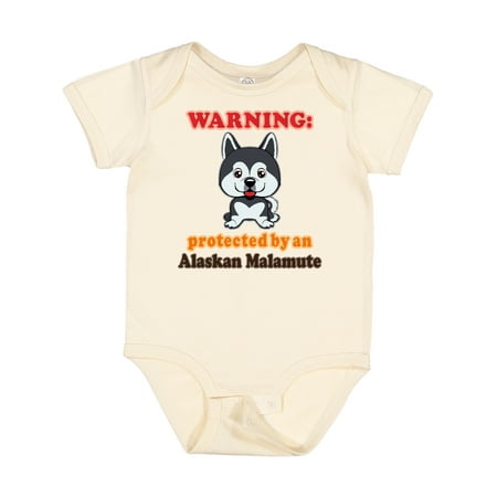 

Inktastic Alaskan Malamute Dog Lover Gift Baby Boy or Baby Girl Bodysuit