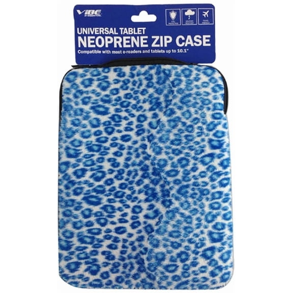 Vibe Essentials Universal Neoprene Zip Case For Tablets (Vetab-3550-Cblu) F11