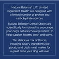 Natural Balance Dental Chews L.I.T. Limited Ingredient Treats Duck Meal Formula, Small Dog