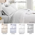 thumbnail image 4 of Southshore Fine Living, Inc. 7-Piece White Split King Sheet Set for Adjustable Bed, White Sheets, 4 of 9
