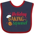 thumbnail image 3 of Inktastic Christmas Holiday Baking Squad Boys or Girls Baby Bib, 3 of 4