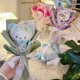 thumbnail image 2 of Muñeco de peluche de dibujos animados Sanrio Kuromi My Melody Cinnamoroll Kt Cat Kuromi, regalo de ramo para San Valentín, Navidad, regalos para novias, 2 of 5