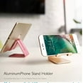thumbnail image 3 of 1-Pack Cell Phone Desk Stand Holder – Aluminum Desktop Portable Universal Stand for Smartphones & Tablets TIKA, 3 of 6