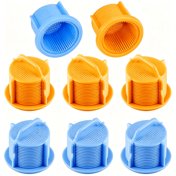 HIBIBUD 8Packs Washing Machine Water Filter Screen Fit for Lg Washer Hose Inline Filter-Replaces 1810261 Ap5202486 Ps3618281 Eap3618281 Washer Water Inlet Valve Filter Screens