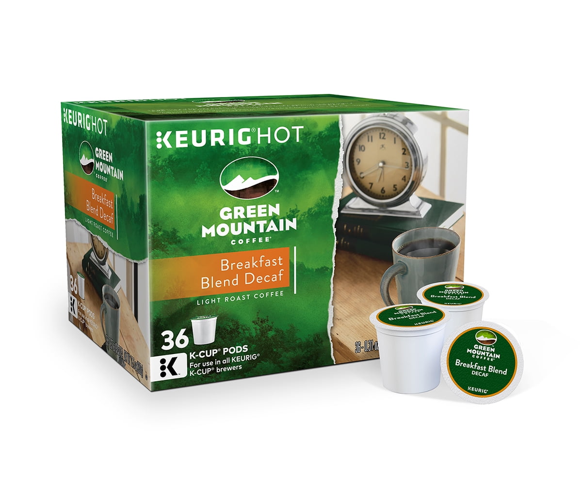 Green Mountain Coffee Breakfast Blend Decaf Keurig Single-Serve K-Cup