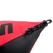 UFC Leather Speed Bag - Large 10 x 7 Black/Red - Elite Striking Tool for Precision, Speed & Rhythm - Trusted by Boxers and MMA Athletes Worldwide