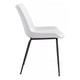 thumbnail image 2 of Silla de Comedor Kessa Muebles Byron Blanco, 2 of 9