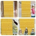 thumbnail image 4 of 4 Pcs Bright Rain Silk Door Curtain Ribbon Gold Curtains Christmas Decoration Fringe Backdrop, 4 of 6