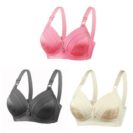 

Lenago Strapless Bras for Women No Steel Ring Lactation Vest Bra Back Adjustment Yoga Running Bra Everyday Underwear Bras Size 36-44 on Clearance