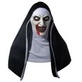 thumbnail image 2 of Halloween Mask, Nun Scary Latex Mask, Halloween Party Scary Full Head Costume Mask, Halloween Decoration, Halloween Grimace Scary Scary Horror Latex H, 2 of 5