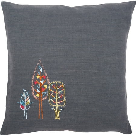 Stylized Trees Cushion Stamped Embroidery Kit 16 X16 Walmart Canada