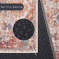 thumbnail image 4 of GLN Rugs Gordion - Indoor, Machine Washable Area Rug 2'x3' Cream/Terra Home Carpet, 4 of 7