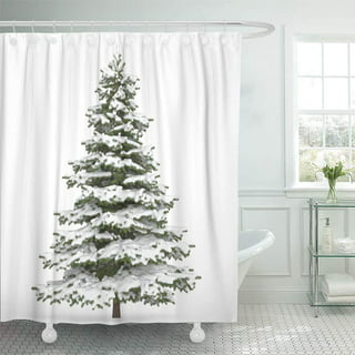 CYNLON Blue Abstract Curls Teal Brown Bathroom Decor Bath Shower Curtain  60x72 inch - Walmart.com