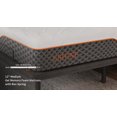 thumbnail image 7 of ESHINE Split King Adjustable Bed Frame - 12 inch Hybrid Memory Foam Mattress, with Massage, Wireless Remote, USB, Under Bed Night Light, Head and Foot Incline, 7 of 7