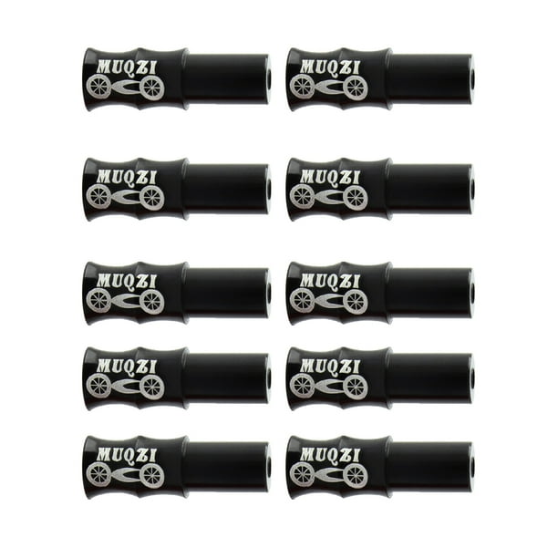 Naiovety 10 Uds tapas de extremo de Cable de bicicleta profesional resistente al desgaste cambio rojo Bicicletas eléctricas Cambio Negro Naiovety OD020034-02