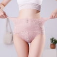 thumbnail image 5 of Panties for Women,Women Seamless Lace Underwear High Waist Lingerie Breech Briefs Lift Plus Size Female Panties Comfortable Fit,Womens Underwear,Light Pink,M, 5 of 6