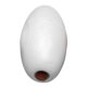 thumbnail image 1 of Boya flotante ligera con forma de oliva para pesca, ideal para kayak. Blanco, 1 of 9