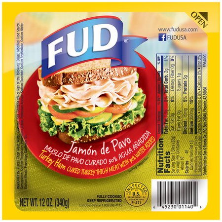 Fud Turkey Ham, 12 oz - Walmart.com