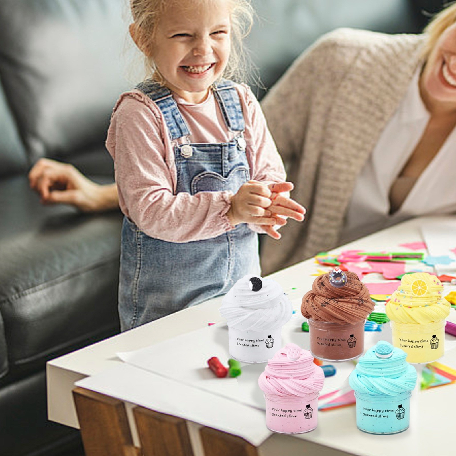 Modeling Clay Kit for Kids Sensory Development and Educational DIY Craft Projects 7PCS