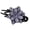 Purple, variant on Anti-slip Tooth Temperament Exquisite Hair Clip Shining Rhinestone Elegant Flower Decor Hairpin Hair Accessories