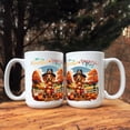 thumbnail image 3 of Thanksgiving Dachshund Pilgrim Grateful, Thankful, Blessed Fall Welcome Mug Wiener Dog Lover Gifts Idea Coffee Tea Cup - 00021, 3 of 4