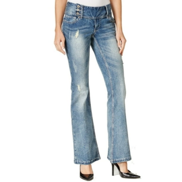 Ariya Jeans - Ariya Jeans NEW Blue Size 5-6 Junior Curvy Flare Denim ...