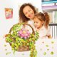 thumbnail image 4 of Bonsai Flowers Building Kit With Basket And Flower Basket Hook,diy Plant Flower Bouquet Building Blocks,artificial Succulent Botanical Collection Tabl, 4 of 4