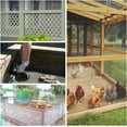thumbnail image 6 of Hardware Cloth 16'' x 10' 1/2 in Galvanized Wire Mesh Roll (19 GA) Chicken Wire Fence Roll for Chicken Pen/coop Fences, Screen mesh, /Snake Fences, Poultry enclosures, Handicraft Making, ., 6 of 6