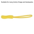 thumbnail image 4 of Uxcell Zipper Pulls Pull Head Handle Replacement Tab Tags Cord Extension for Backpacks Bags Handbags Yellow, 4 of 5