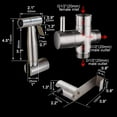 thumbnail image 2 of Bidet Hand Shower For Toilet Sprayer Premium Stainless Steel Sprayer Complete Bidet Set For Toilet, 2 of 7