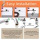 thumbnail image 5 of Faucet Extender, 720 Degree Swivel Sink Faucet Aerator, Water Saving Faucet Sprayer Attachment for Kitchen and Bathroom (Two Water Modes), 5 of 5