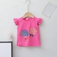 thumbnail image 4 of WRKEKC Girls Summer Outfits, Girls 2 Piece Casual Outfits, Girls' Summer Printing Comfortable Round-Neck Tank Top Sets For Kids, 4 of 6