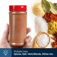 thumbnail image 4 of Spice Jars RoyalHouse, plástico, 16 oz/500 ml, con tapas para coctelera, paquete de 6, 4 of 7