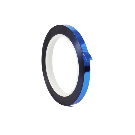 WOD Tape Metallic Blue Tape 0.38 in. x 72 yd. Washi Crafting Tape