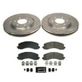 thumbnail image 3 of PowerStop Front Z23 Evolution Sport Carbon-Fiber Ceramic Brake Pad and Drilled & Slotted Rotor Kit Fits: FORD LINCOLN Select Models K8744, 3 of 10