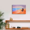 thumbnail image 6 of Epic Graffiti 'Beach Walk' by Ata Alishahi, Giclee Canvas Wall Art, 18"x12", 6 of 8