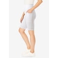thumbnail image 3 of Woman Within Plus Size Stretch Cotton Pocket Bike Short, 3 of 5