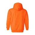 thumbnail image 3 of Gildan 18500 Heavy Blend Hooded Sweatshirt-Safety Orange-XL, 3 of 3