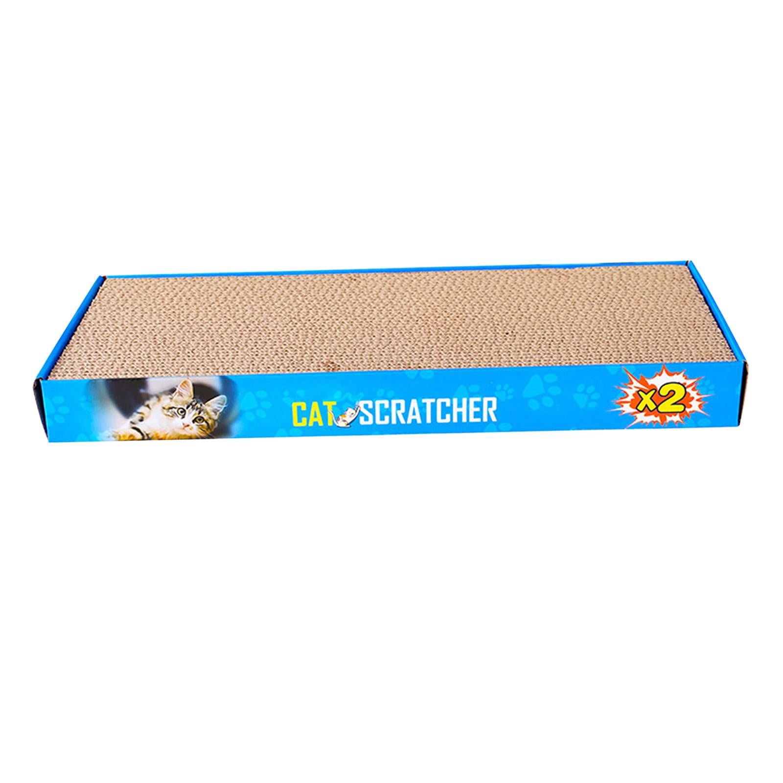 Bvdfgk Cat Scratching Pad Cat Scratch Box Large 2 in 1 for Indoor Cats Corrugated Paper