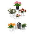 thumbnail image 5 of 7 Tier Plant Stands Flower Pot Holder Indoor Outdoor Metal Plant Shelf Stand Multilayer Potted Planters Display Rack Patio Garden, 5 of 8