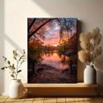 thumbnail image 6 of Autumn Tree Under Moonlight Canvas Wall Art Painting for Living Room Bedroom Dining Room Office Hallway Cafe Bar Hotel Decor, 6 of 8