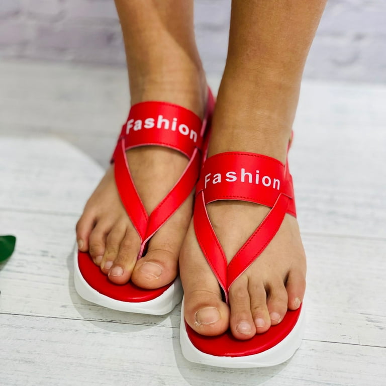 CAICJ98 Shoes for Women Womens Summer Sandals Air Cushion Flip
