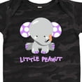 thumbnail image 4 of Inktastic Little Peanut Cute Baby Elephant Boys or Girls Baby Bodysuit, 4 of 5