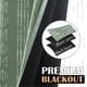 thumbnail image 4 of Cortinas Jinchan Blackout 95% Boho 160x160 cm Blanco/Verde Salvia, 4 of 7
