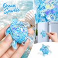 thumbnail image 5 of Clearance! Cute Fridge Magnets - Crushed Ice Turtle Liquid Filled, Ocean Series Decor for Kitchen Whiteboard and Locker, Funny Gift, 5 of 6